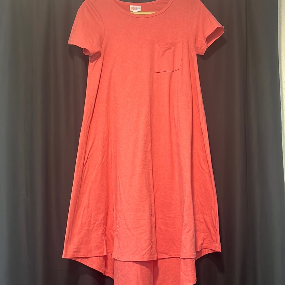 Pink LulaRoe Dress - Picture 1 of 2